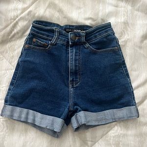 Fashion Nova High Waisted Jean Shorts
